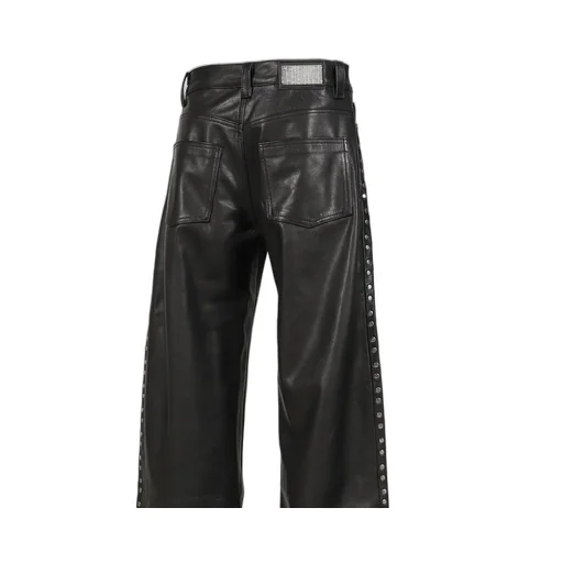 David Leather Pants / Black
