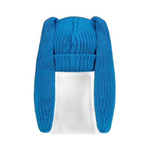 Chunky Rabbit Beanie / Blu