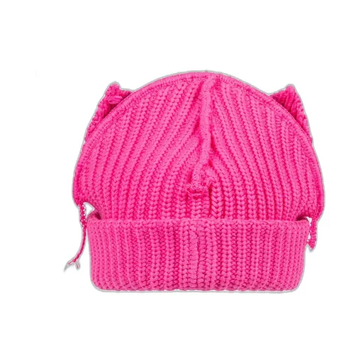 Chunky Ears Beanie / Pnk