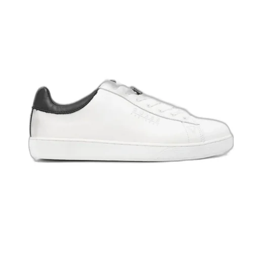 Guess Logo Embossed Lace-Up Sneakers