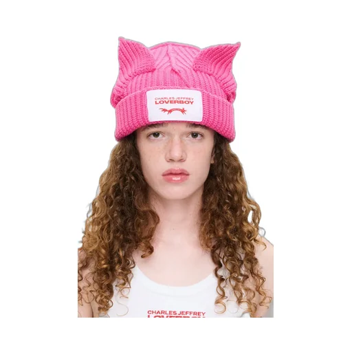 Chunky Ears Beanie / Pnk