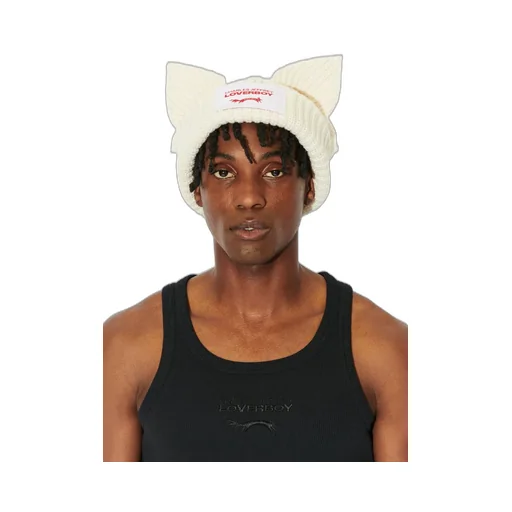 Chunky Ears Beanie / Ecru