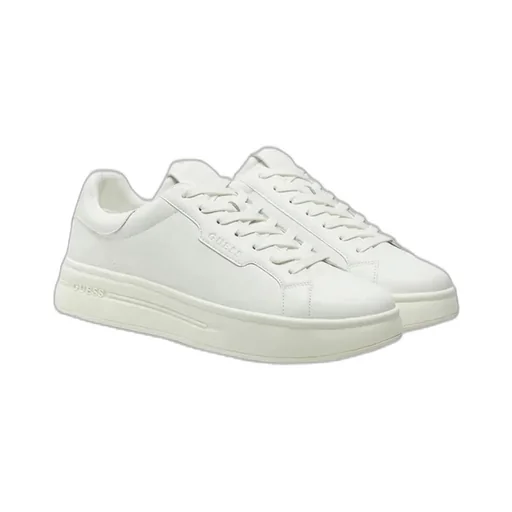 Guess Logo-Debossed Lace-Up Sneakers