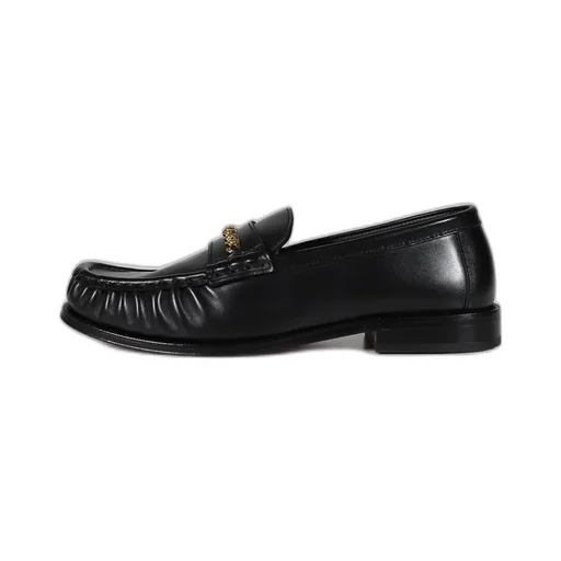 Gold Chain ​​Loafers / Blk Gld