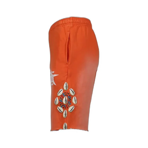 Cowrie Shell Sweatshort / Org