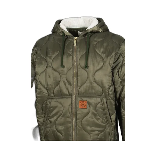 Liner Zip Hoodie / Khaki