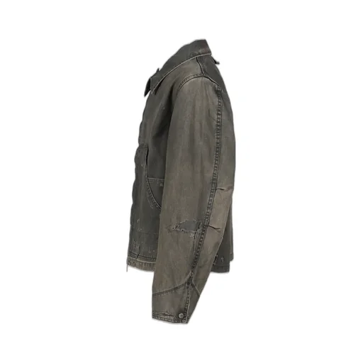 Remaked Detroit Duck Jacket / Blk