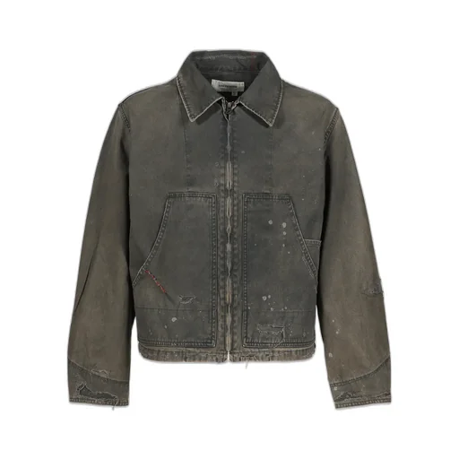 Remaked Detroit Duck Jacket / Blk