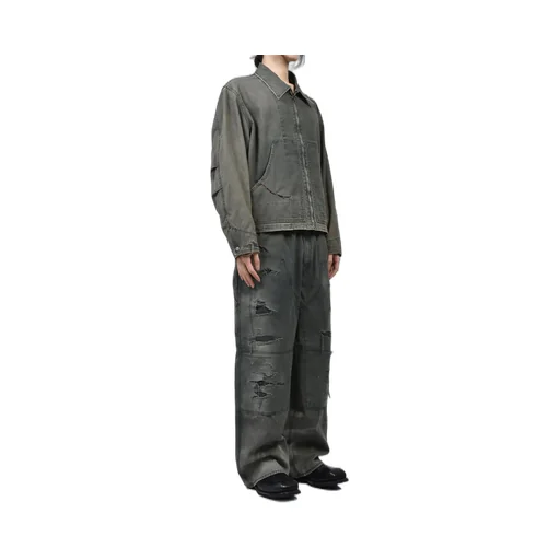 Remaked Detroit Duck Jacket / Blk