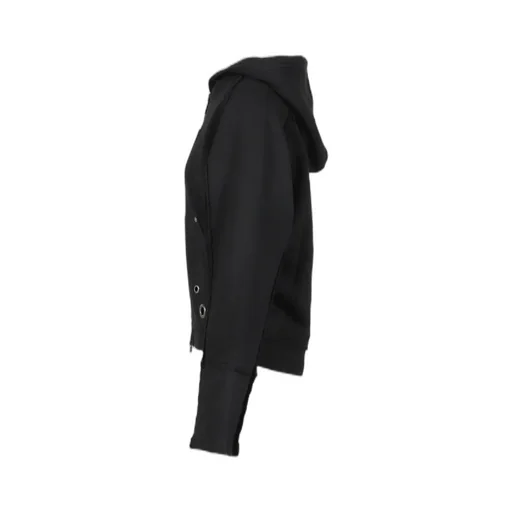 Hank Hoodie Zip-Up / Black