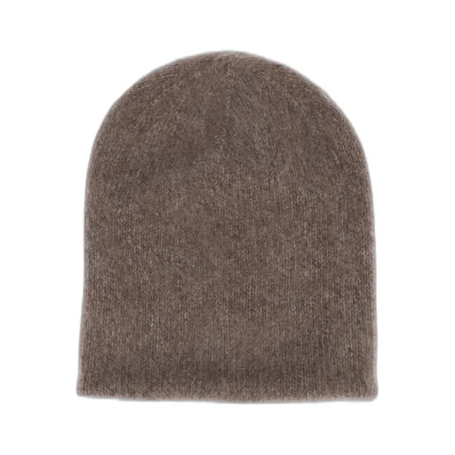Cashmere Big Beanie / Dusty Brw