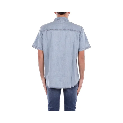 Guess Short-Sleeved Denim Shirt