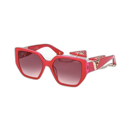 Guess Geometric Frame Sunglasses