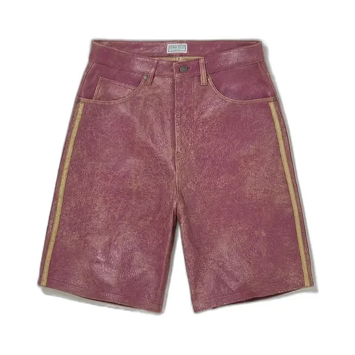 Guess Crackle Leather Shorts