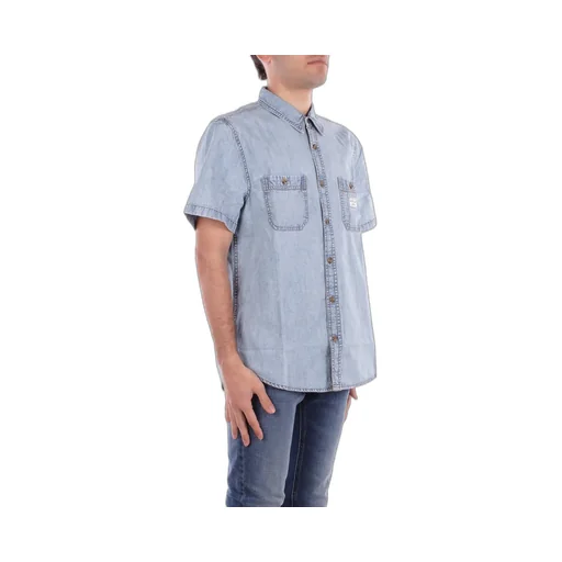 Guess Short-Sleeved Denim Shirt