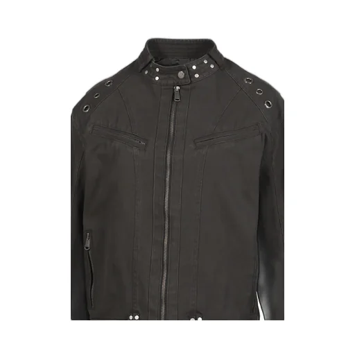 Lewis Rider Eyelet Jacket / Cha