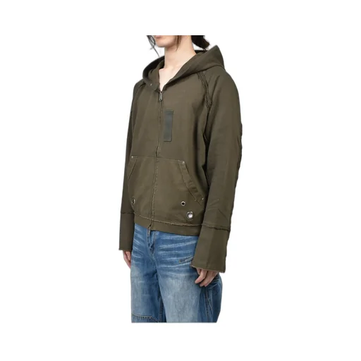 Hank Hoodie Zip-Up / Kha