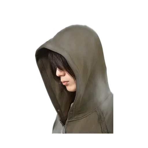 Hank Hoodie Zip-Up / Kha
