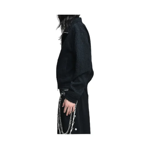 Flyinghair Track Jacket / Black