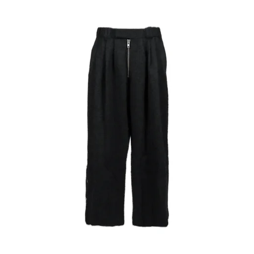 Flyinghair Side Snap Trouser / Core Blk