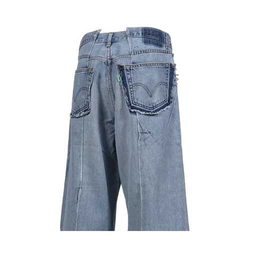 Remake Wide Denim Pants / Assorted