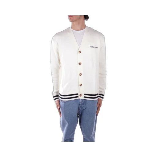 Guess Logo Embroidered Varsity Cardigan