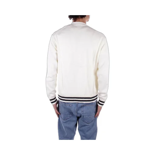 Guess Logo Embroidered Varsity Cardigan