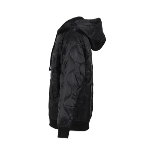 Liner Zip Hoodie / Black