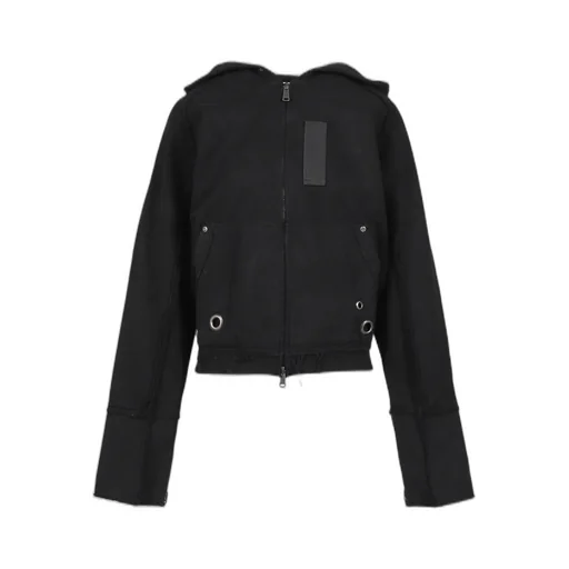 Hank Hoodie Zip-Up / Black