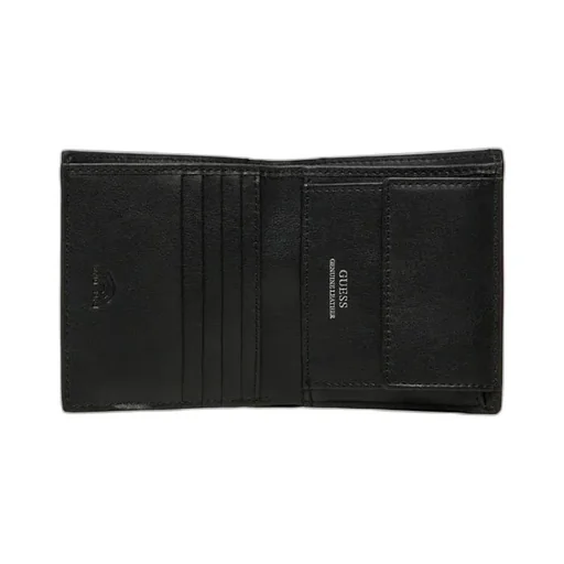 Guess Triangle-Logo Bi-Fold Wallet