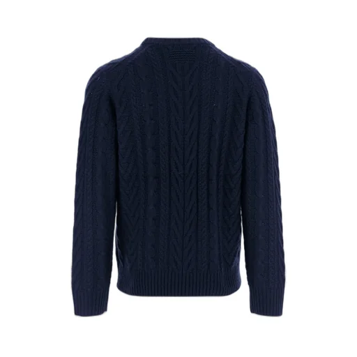 Guest In Residence Cable Knit Cashmere Sweater