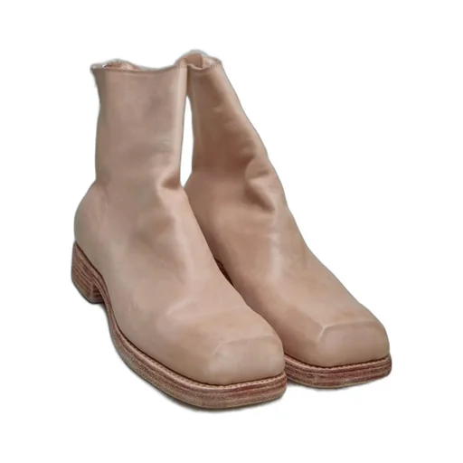 Guidi Back Zipped Mid Boots