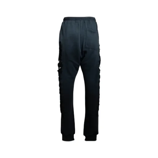 Distressed Cross Sweatpants / Blk