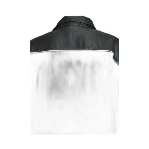 Script Logo Piping Coating Track Jacket / Blk