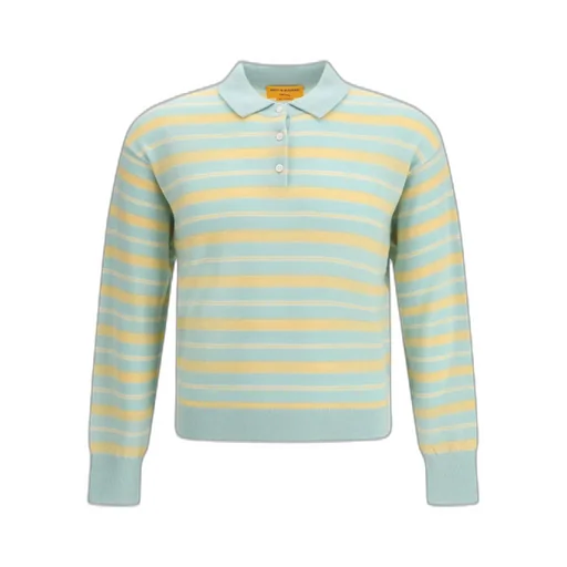 Guest In Residence Collegiate Stripe Polo Shirts
