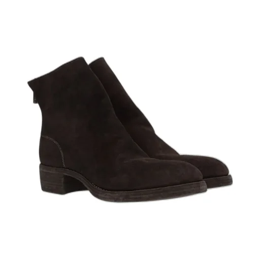 Guidi Round Toe Zip-Up Boots
