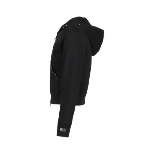 Cappy Stud Hoodie Zip-Up / Blk