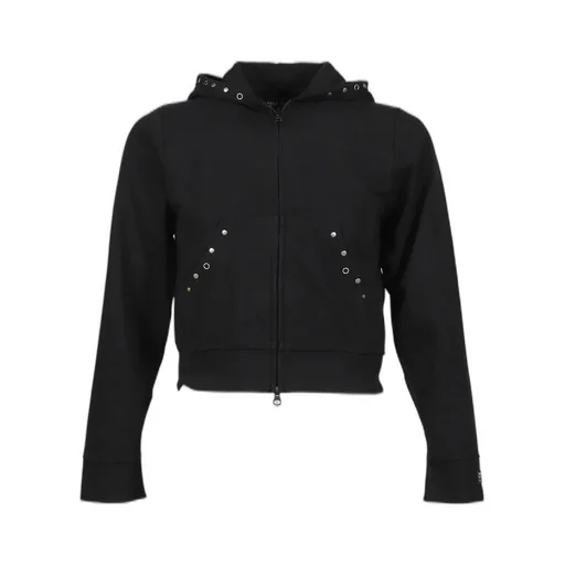 Cappy Stud Hoodie Zip-Up / Blk