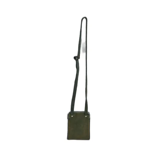 Guidi Zip-Up Small Shoulder Bag