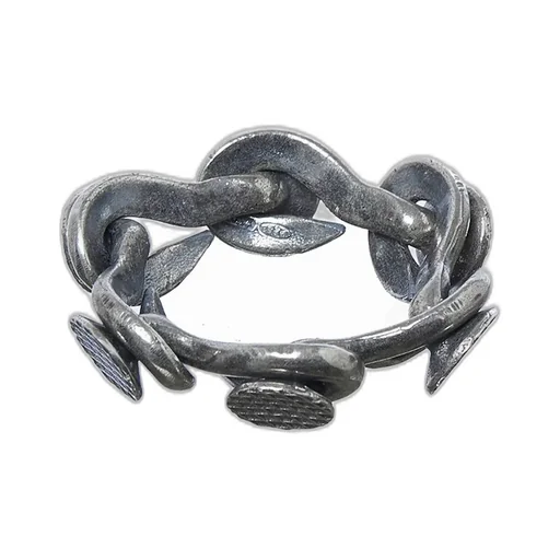 Guidi Nail Detailed Ring