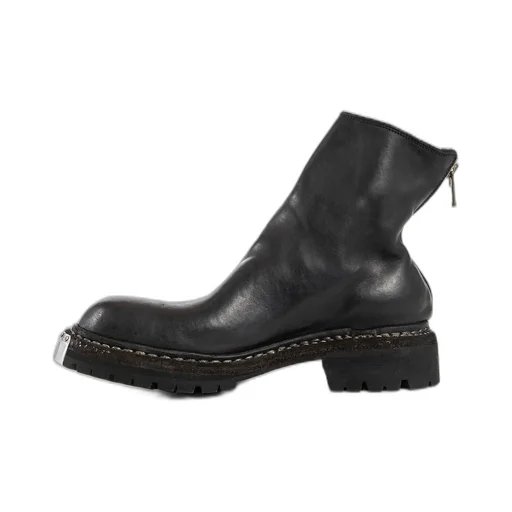 Guidi Rear Zipped Ankle Boots