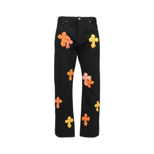 3D Cross Black Denim / Blk
