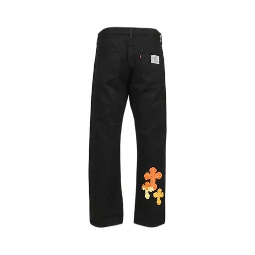 3D Cross Black Denim / Blk