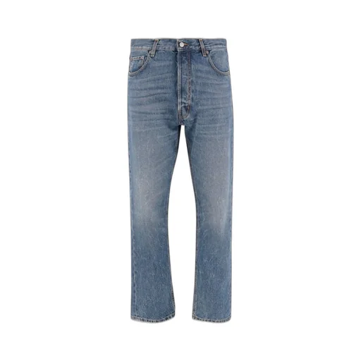 Haikure Logo Patch Straight-Leg Jeans