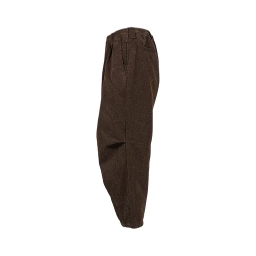 Dot Cord Balloon Pants / Brw