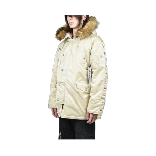 Ai N-3B Parka / Vtg Wht