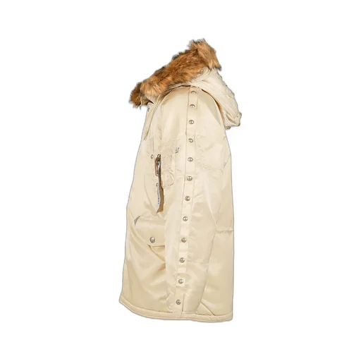 Ai N-3B Parka / Vtg Wht