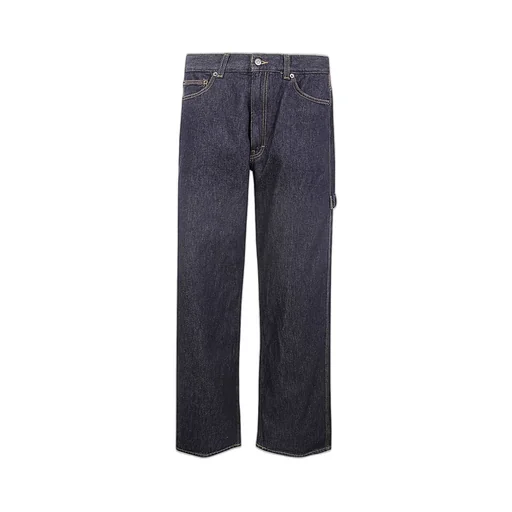 Haikure Winona Logo Patch Straight-Leg Jeans