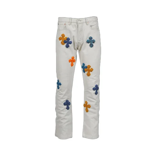 3D Cross Denim / Wht