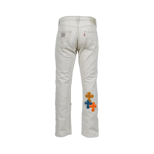 3D Cross Denim / Wht